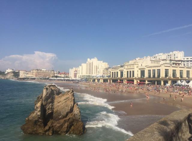Studio Victoria Centre Grande Plage And Pool 比亚里茨 外观 照片
