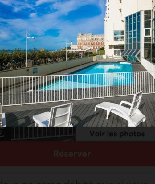 Studio Victoria Centre Grande Plage And Pool 比亚里茨 外观 照片